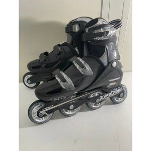 Roller Derby Unisex V Tech Black Ankle Speed Roller Skates Size  6-9